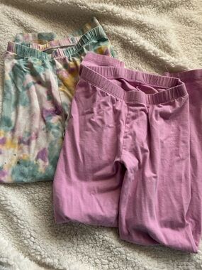 lot of 2 size 8 girl’s pants leggings